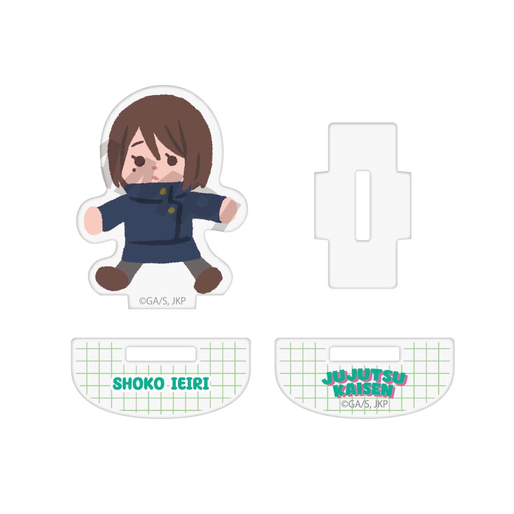 

TV anime Shoko Ieiri swaying acrylic figure Ball Jujutsu Kaisen [Gemstone, Folding] 03.