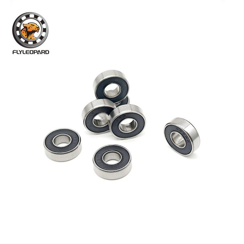 In-stock 6900 2RS Thin-walled Deep Groove Ball Bearing, 10x22x6, High-speed Motor Bearing with Blue Rubber Seal.
