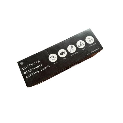 Uniteria Disposable Cutting Board Sheets (Large Capacity 10m) Premium Thick Outdoor Sheets, Tear-Resistant, Refillable Roll, Also Suitable for Cupboar