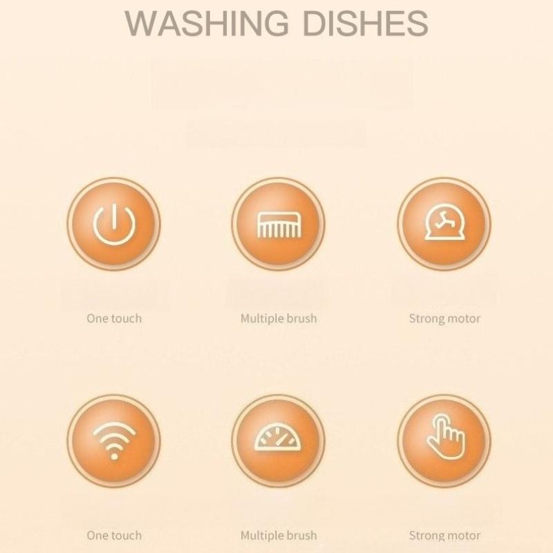 1Pc Multifunctional Electric Cleaning Brush, Household Toilet Cleaning Tool, Handheld Kitchen Cleaning Brush, Wireless Convenient Dishwasher