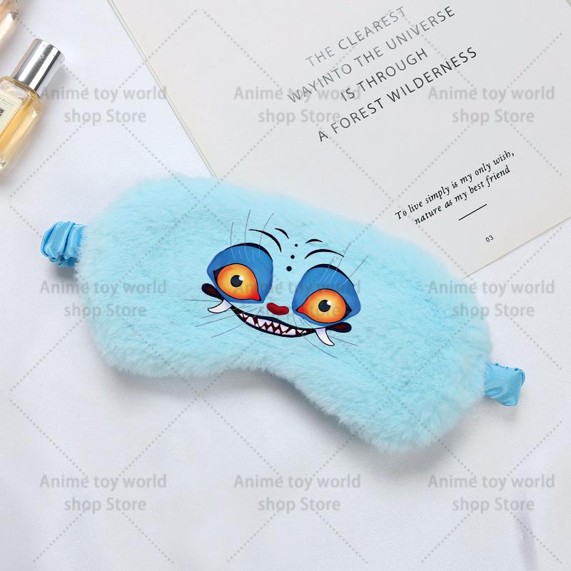 

Kpop Demon Hunters Sleeping Mask Sleeping Blindfold Soft Eye Masks Eye Cover Plush Mask Eyepatch Nap Health Eye Cover Beautiful Gift 19x10cm