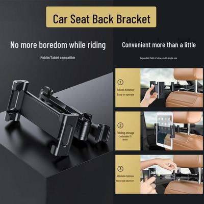 Multi-Functional Car Headrest Holder for Phone & Tablet