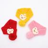 Winter Woolen Scarf for Pet Cats, Warm and Festive Scarf for The Spring Festival, Birthday Accessories for Dogs