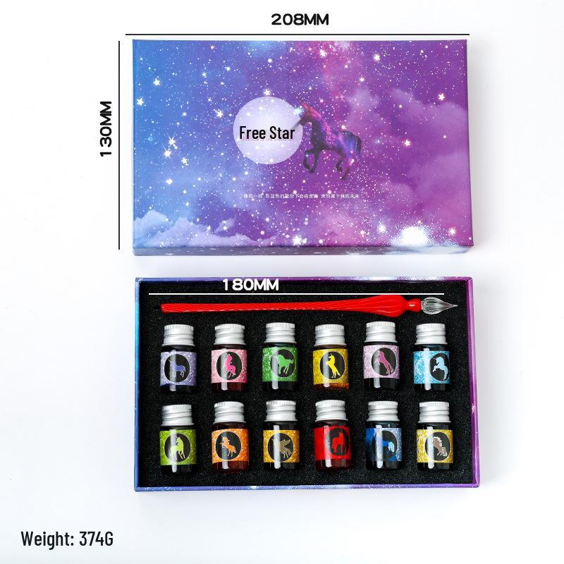 

Набор хрустальных ручек с градиентом «Звездное небо» - Подарок для студентов и бизнеса