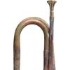 Retro Vintage Brass Trumpet, 12.60inch Solid Copper and Brass Bugle, Cavalry Trumpet for Orchestra Band