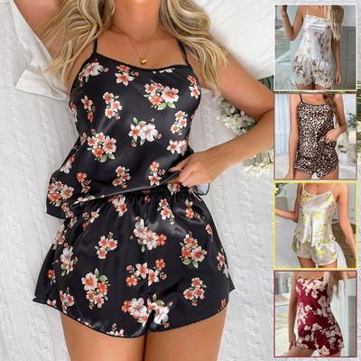 Home Ladies Pajamas Sexy Loungewear Two-piece Set