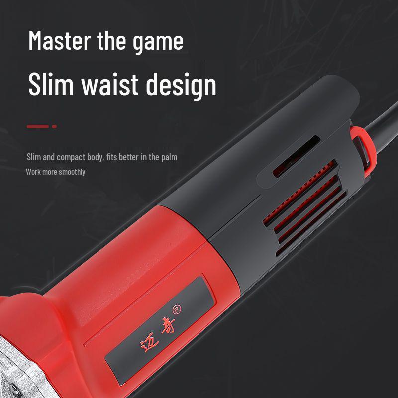 Multifunctional Electric Angle Grinder & Polisher: High-Power Handheld Grinding and Cutting Tool