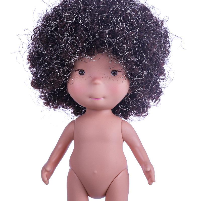 New Mia 24Cm Vinyl Naked Dolls With Movable Joints Waldorf Diy Custom Play Dolls For Kids Pretend Play Handmade Craft Toys