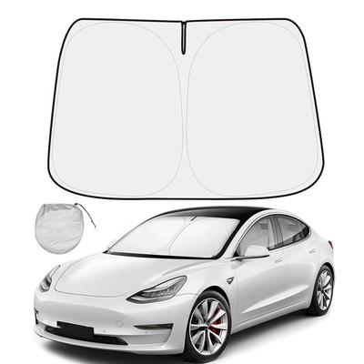 Sunshade Sunroof For Tesla Model 3 Highland Model Y 2017-2024 Upgrade Ice Cloth Buckle Sun Shades Glass Roof Front Rear Skylight