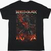 BEAST IN BLACK POWER OF THE BEAST T-SHIRT Heavy Metal Rock Punk T Shirts Gothic Vintage Streetwear Casual Loose T Shirts Print Oversized Tee Unisex