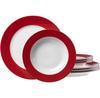 Ritzenhoff & Breker Doppio Red Tableware Set, 8 Pieces (596.717)