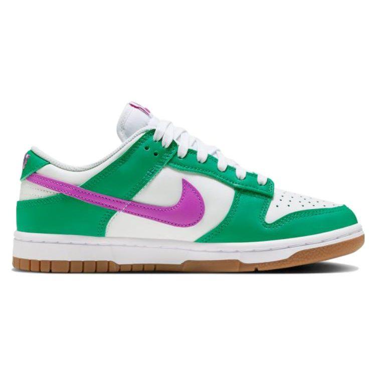 Nike Dunk Low Joker Women Sneakers White Stadium-Green Fuchsia-Dream FD9922-151