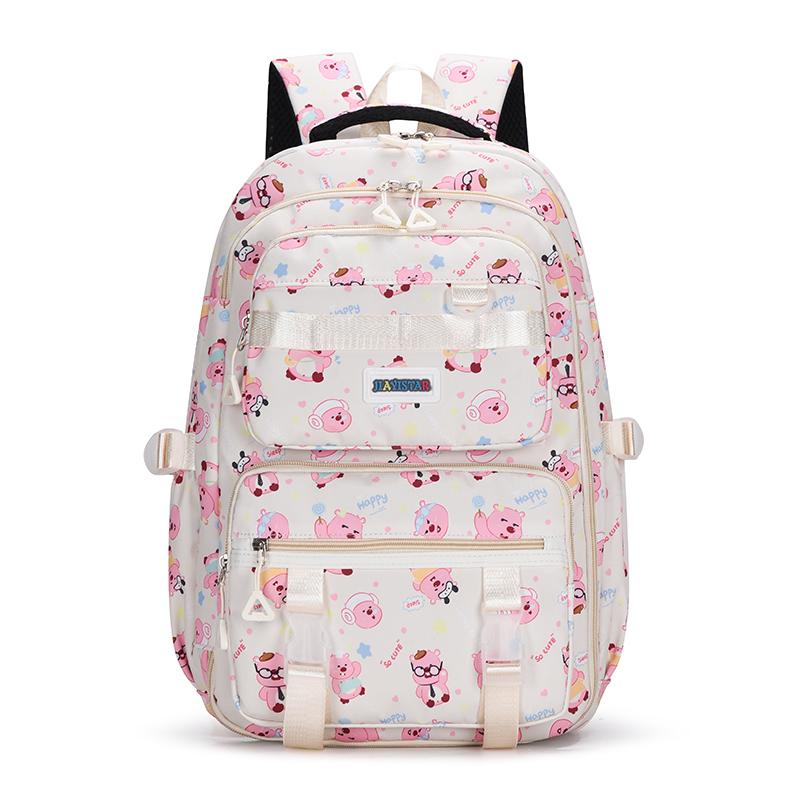 Cartoon Print Backpack Student Schoolbag Women's Backpack