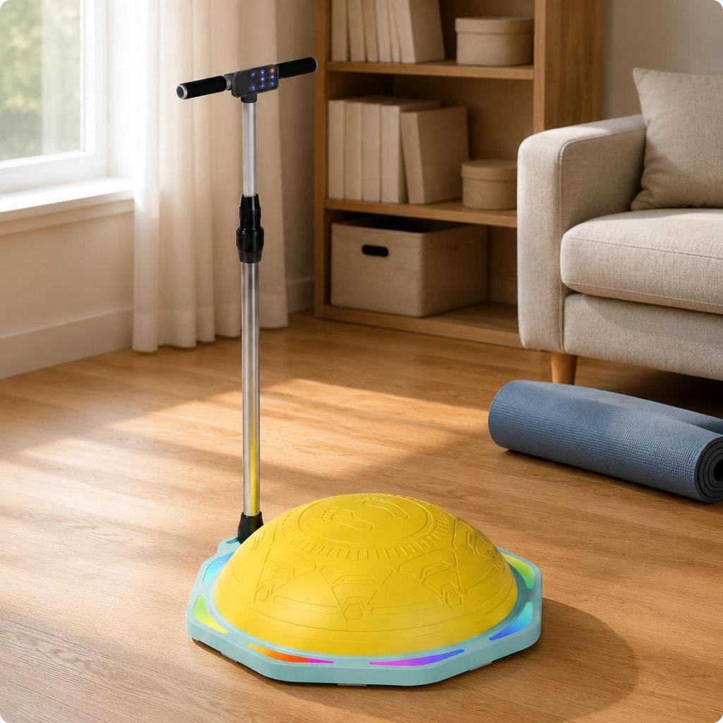 Children Balance Ball with Handle Adjustable Half Dome Exercise Gear Indoor