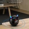 Sevimli Çalar Saat Bluetooth Hoparlör LED Dijital TF Çift Alarmlı Saat Hoparlör Ev Dekorasyonu Çocuk Odası Uyku Masa Saati