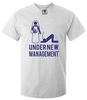 Under New Management Men's T-Shirt - Funny Gift Wedding Marriage Wife Husband