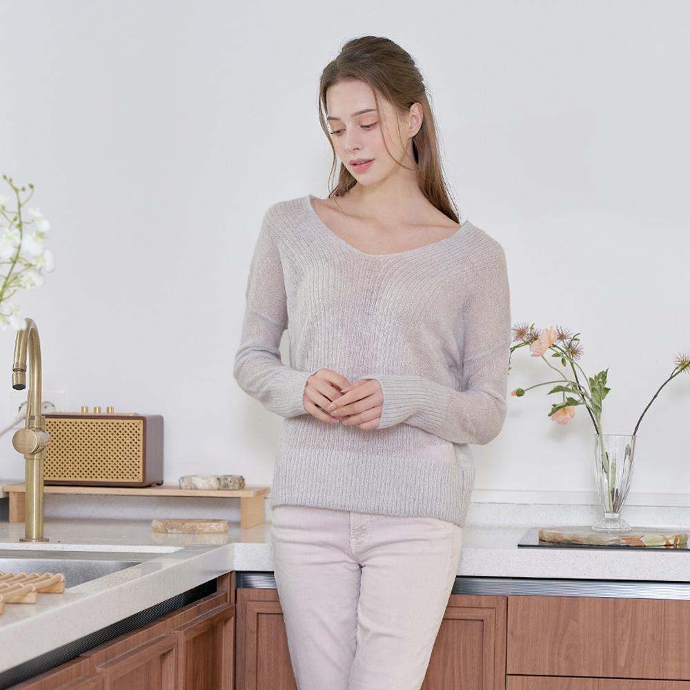Jeiol Page Sweater Light Gray