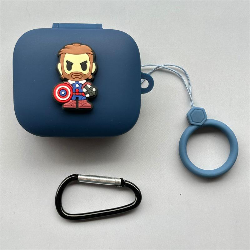 Applicable to real me Realme Buds Air8 wireless bluetooth headset case 1pro three-dimensional cartoon soft case
