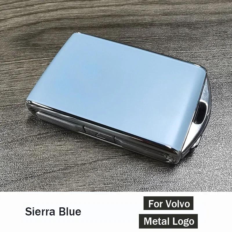 

Роскошный кожаный сплав чехол для ключа автомобиля Замена корпуса ключа для Volvo S60 S90 XC40 XC60 XC90 V60 V90 Polestar 1 Polestar 2 Polestar 3