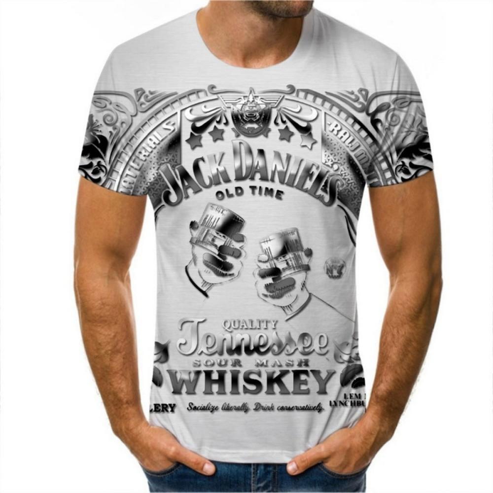 Summer essential! Beer Time Graphic Print Polo Shirt, Fun Casual Top