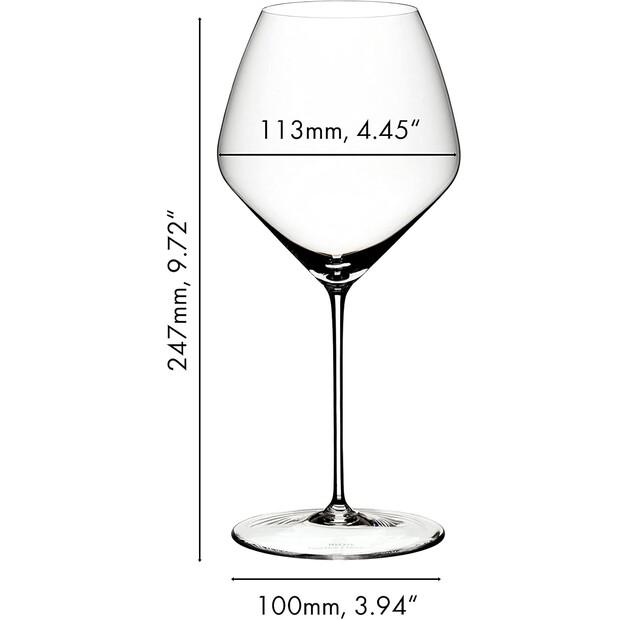 Бокалы Riedel Veloce Pinot Noir/Nebbiolo, 2 штуки (6330/07)