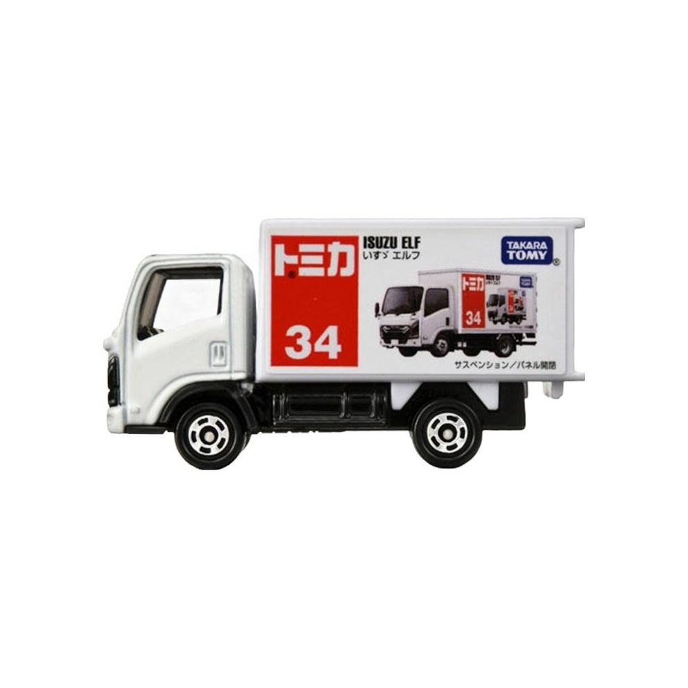Tomica No. 34 Isuzu Elf Miniature Die-Cast Truck Toy