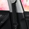 Warm Plush Car Seat Belt Shoulder Pad Set - Winter Comfort & Extra Length