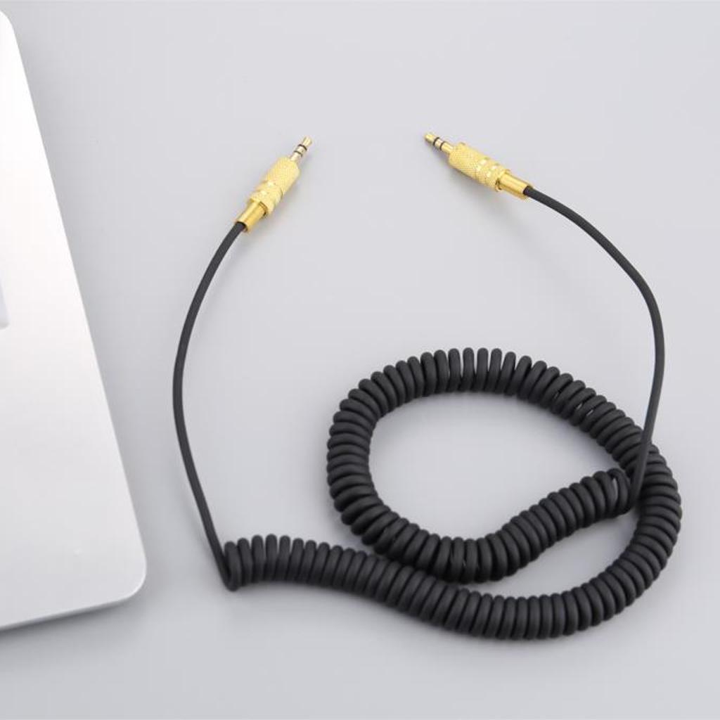 2.6M Cable Replacement Headphone Audio Cable Extension Noise Cancelling Convenient for Woburn Kilburn II Speaker Male