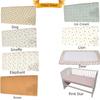 Multi-piece Baby Crib Bedding Set, Four-season Use, Pure Cotton Fabric, Available In Multiple Cute Designs