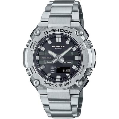 Casio G-STEEL Bluetooth Solar Men's Watch GST-B600D-1AJF Silver