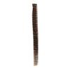 Women Clip-in Raccoon Tail Hair Extension Heat Resistant Natural Looking Long Straight Synthetic Stripe Printed Hairpiece Wig