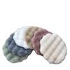 Rabbit Plush Cat Nest Cushion Doghouse Sleep Round Seat Cushion Pet Bed Sleep Wool Pad Autumn and Winter Warm Cat Floor Mat