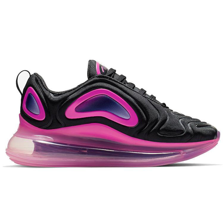 Nové Nike Air Max 720 Černá Laserová Fuchsia GS AQ3196-007