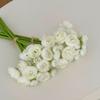 Ranunculus Faux Flower Set 24 Pcs Artificial Silk-Like Blooms for Vase Arrangements Home Decor Wedding Centerpieces and Styling