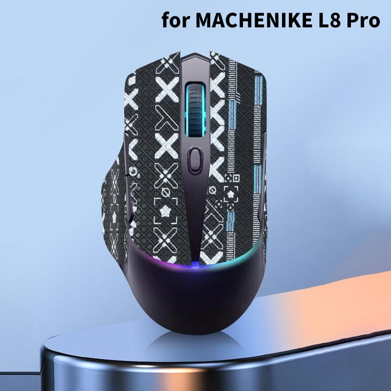 Non Slip Mouse Sticker Grip Tape Skate For Machenike L8 Pro Gaming Mouse Desktop Gamer Accessories Anti-Slip Suck Sweat