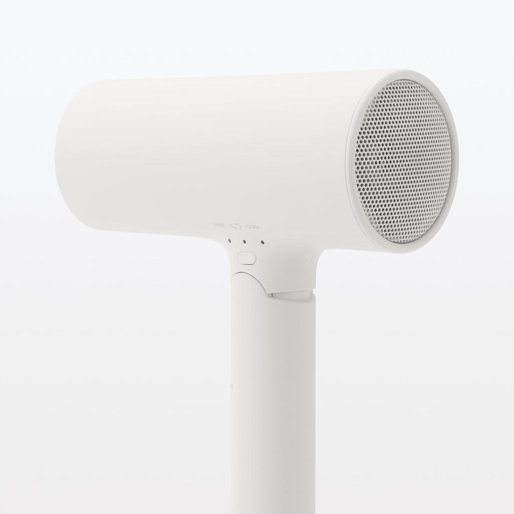 MUJI High-Volume Negative Ion Hair Dryer with Hot/Cool Switch Function - MJ-MHD2 83897604