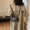 Niche Handbag Women's 2025 New Versatile Fashion Shoulder Handbag Internet Celebrity Messenger Small Square Bag