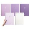 4Pcs Softcover Notebook 80 Pages Wide Lined 7x10Inch College Ruled Journal Thread Binding Notepads for Office School