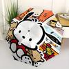 Pochacco Sanrio Automatic Opening and Closing Cartoon Umbrella, Lightweight 3-Fold, With Cute Cartoon Characters, Suitable for Home, Outdoor and Daily