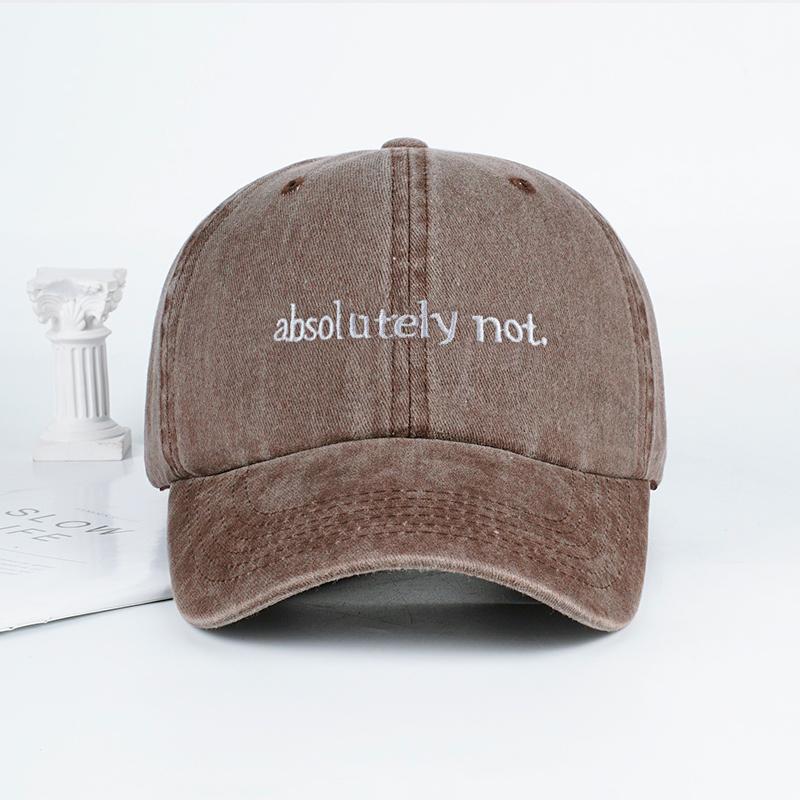 MLFO Berretto da Baseball Lavato Assolutamente Non Ricamato Leggero Traspirante e Regolabile Unisex Casual e alla Moda