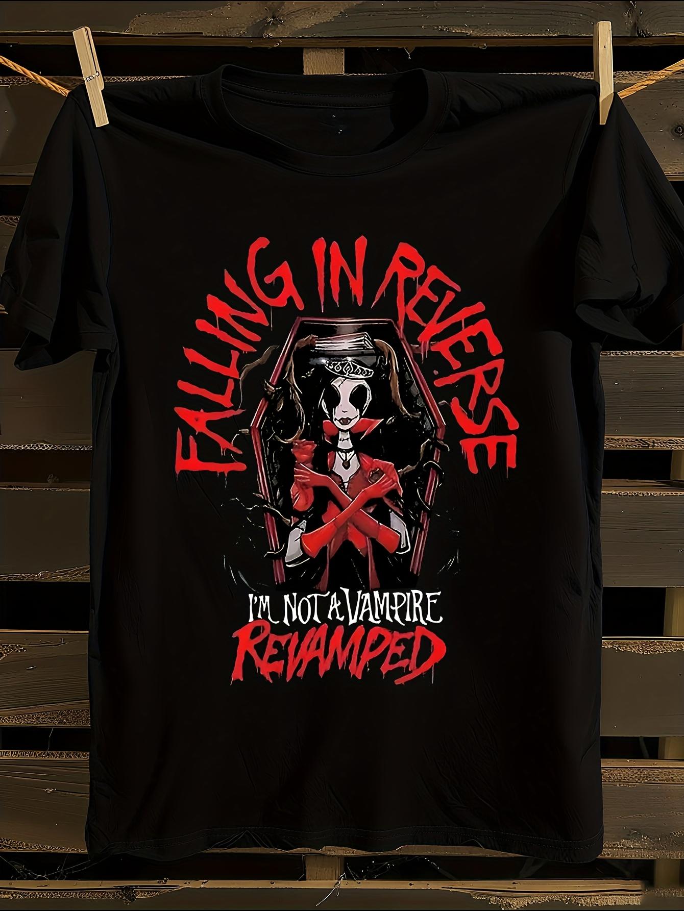 Falling In Reverse Band Logo Tshirt M