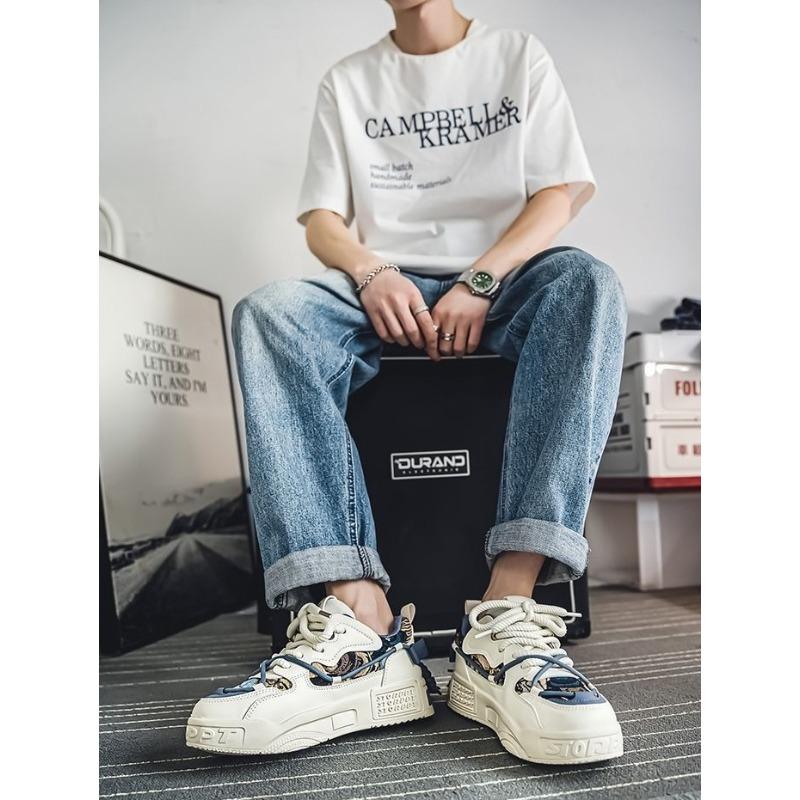 Men's Shoes Fashion Mens Sneakers 2025 Summer New Brand Design Comfortable Soft Soled Men Running Shoes Tenis Masculino