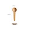 10Pcs Mini Wooden Spoons Kitchen Seasoning Honey Coffee Kitchen Cooking Coffee Bean Salt Spice Jars Wooden Measuring Spoons