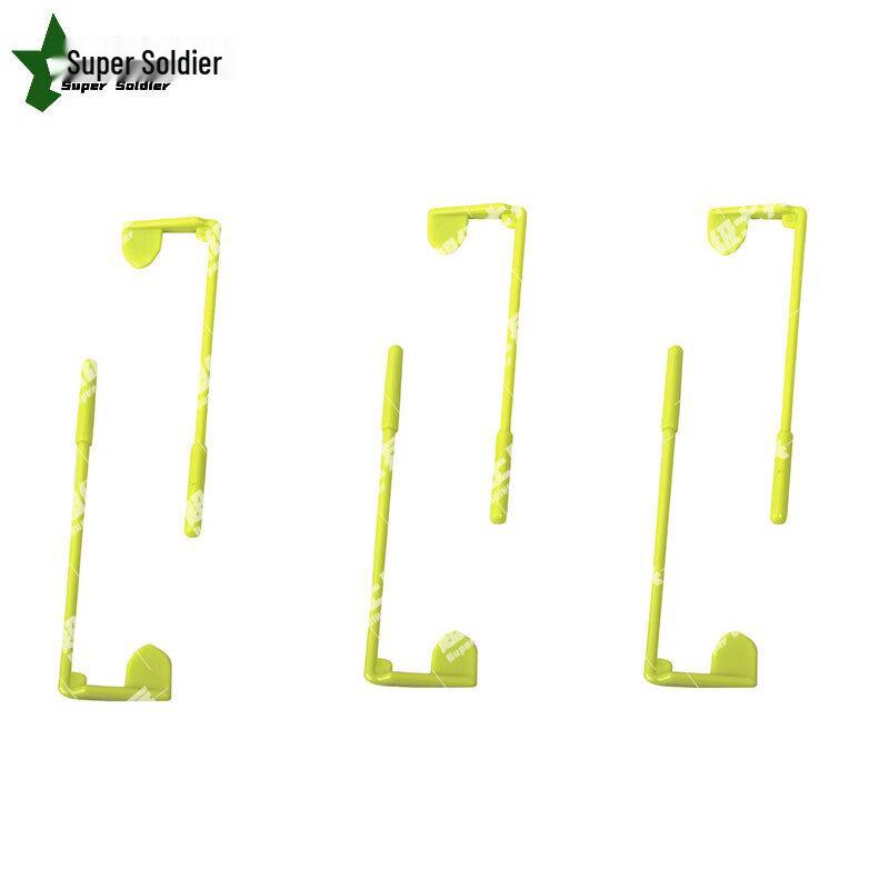 Super Soldier Safety Flags & Bars (Pack of 10)