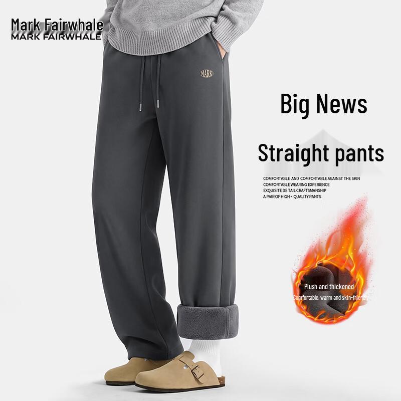 Mark Fairwhale Men's Fleece-Lined Straight-Leg Sweatpants