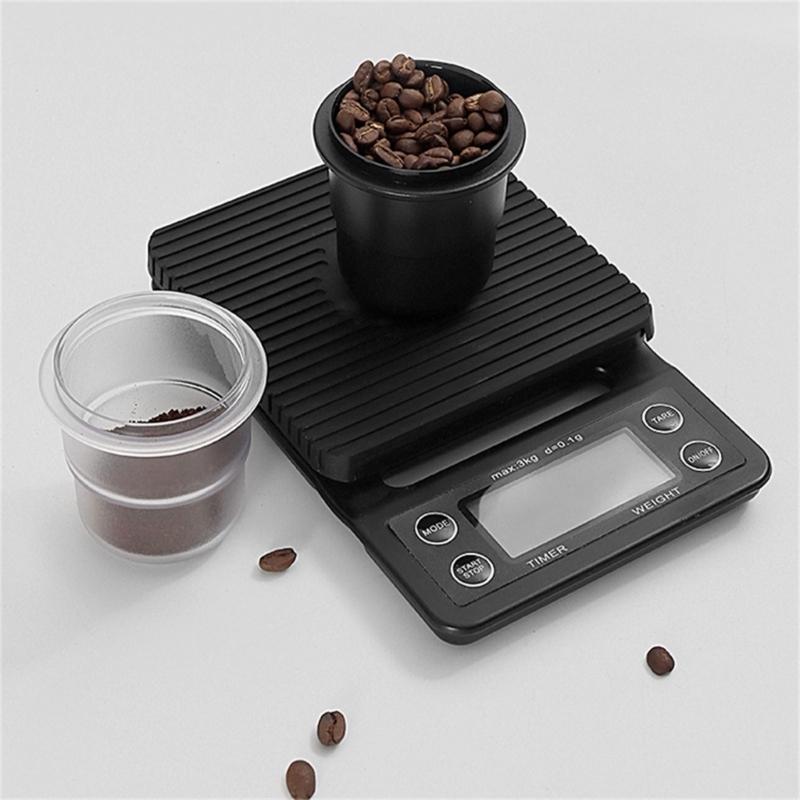 Coffee Dosing Cups Dose Cups Plastic Coffee Machine Handle Dosing Cups Mugs Perfect for Milktea Shops Homes Coffee Shops