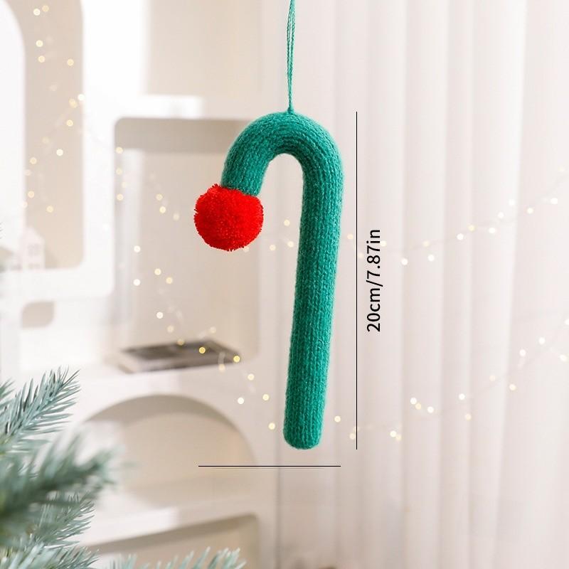 Weihnachts-Garnstock-Dekoration Schaumstoffmaterial Groß und Klein Feiertags-Wandbehang