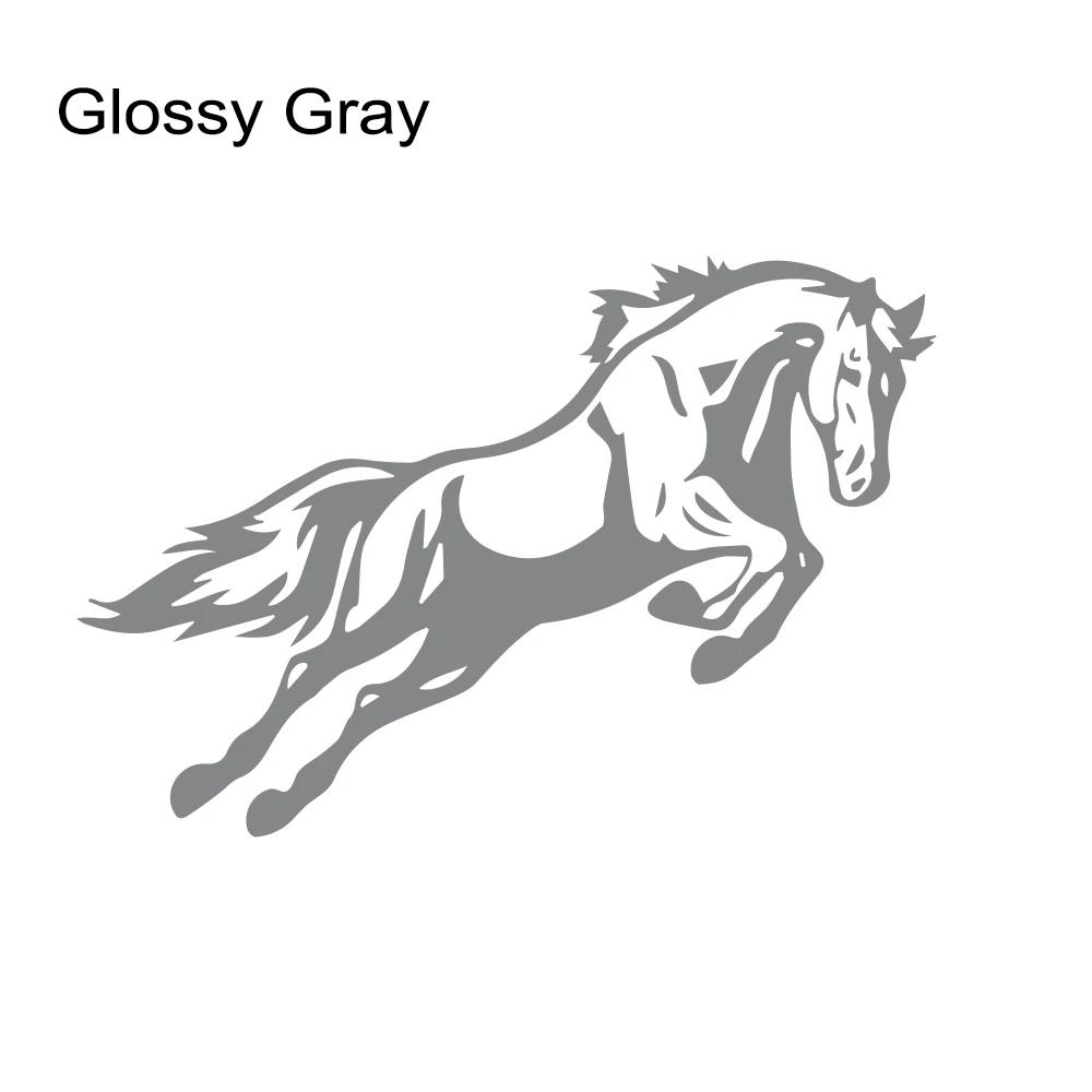 Universal Jumping Horse Car Sticker Car Body Windshield Personalized Waterproof Vinyl Decal Auto Exterior Decoration Accessories
