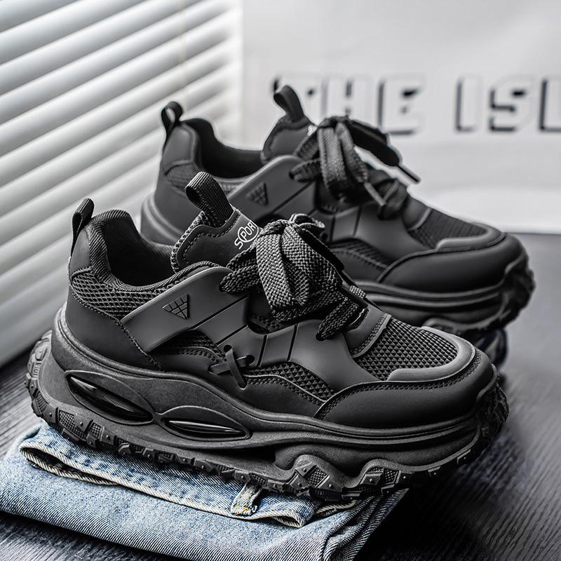 

New fashionable breathable platform dad shoes high-end retro light luxury casual shoes fashion versatile trend sports shoes men 39