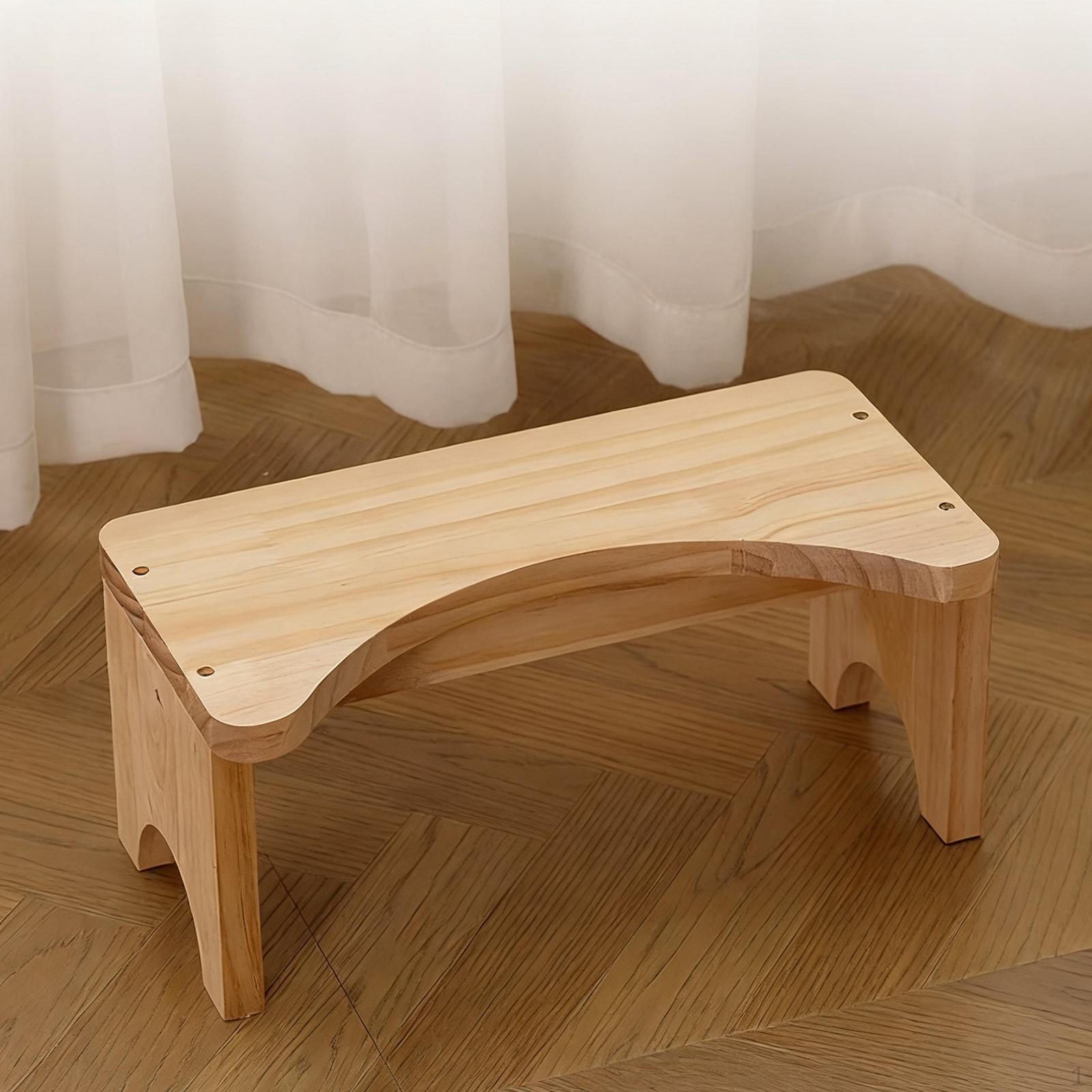 

Табурет для туалета Ступенька для ванной Многофункциональная помощь Компактный Портативный Горшок для приседаний Wood
